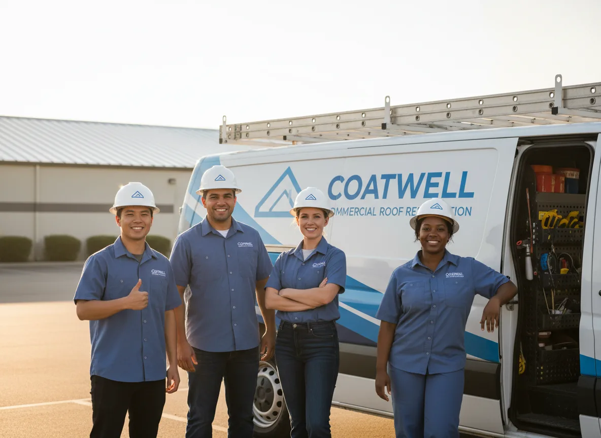 Commercial roof coating company in Greenwood, ME
